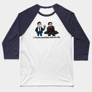 The Krays - Paranoid Schizophrenic Walks Into a Bar Baseball T-Shirt